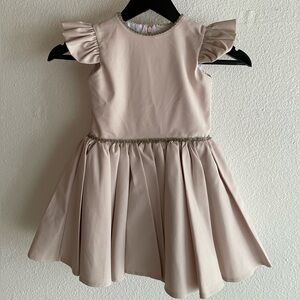 Spain Crystal Pink Kids Dress